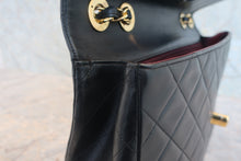 画像をギャラリービューアに読み込む, CHANEL/シャネル デカマトラッセシングルフラップチェーンショルダーバッグ ラムスキン ブラック/ゴールド金具 ショルダーバッグ 800010185