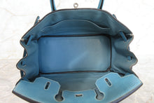 画像をギャラリービューアに読み込む, HERMES/エルメス バーキン30 トゴ ブルージーン □H刻印 ハンドバッグ 700100076