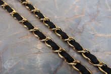 Load image into Gallery viewer, CHANEL Matelasse chain shoulder bag Lambskin Black/Gold hadware Shoulder bag 700060231