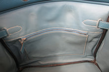 画像をギャラリービューアに読み込む, HERMES/エルメス バーキン30 トゴ ブルージーン □H刻印 ハンドバッグ 700100076