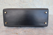 将图片加载到图库查看器,HERMES KELLY 28 Box carf leather Black 〇Z刻印 Shoulder bag 800090146