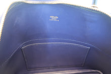 画像をギャラリービューアに読み込む, HERMES/エルメス ボリード27 ヴォーエプソン ブルーアンクル D刻印 ハンドバッグ 700120240