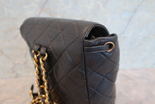 Load image into Gallery viewer, CHANEL Matelasse chain back pack Lambskin Black/Gold hadware Back pack 700090056