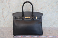 Load image into Gallery viewer, HERMES BIRKIN 35 Ardennes leather Black 〇Y Engraving Hand bag 700110153