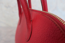 画像をギャラリービューアに読み込む, HERMES/エルメス ボリード1923 シェーブル ヴァーミリオン □E刻印 ハンドバッグ 800020074