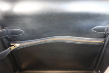 将图片加载到图库查看器,HERMES KELLY 28 Box carf leather Black 〇Z刻印 Shoulder bag 800090146