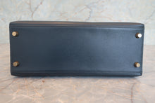 画像をギャラリービューアに読み込む, HERMES/エルメス ケリー28 クシュベル ネイビー 〇Y刻印 ショルダーバッグ 700120222