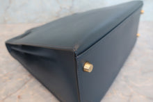 画像をギャラリービューアに読み込む, HERMES/エルメス ケリー28 クシュベル ネイビー 〇Y刻印 ショルダーバッグ 700120222