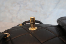 Load image into Gallery viewer, CHANEL Matelasse chain back pack Lambskin Black/Gold hadware Back pack 700090056
