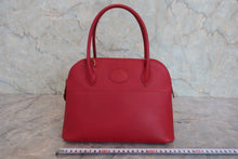 将图片加载到图库查看器,HERMES/BOLIDE 27 Graine Couchevel leather Rouge vif 〇W刻印 Shoulder bag 800040188