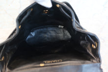 Load image into Gallery viewer, CHANEL Matelasse chain back pack Lambskin Black/Gold hadware Back pack 700090056
