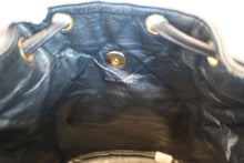 Load image into Gallery viewer, CHANEL Matelasse chain back pack Lambskin Black/Gold hadware Back pack 700090056
