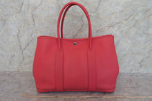 Load image into Gallery viewer, HERMES  GARDEN PARTY PM Negonda leather Bougainvillier □O Engraving Tote bag 700030115