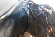 Load image into Gallery viewer, CHANEL Matelasse chain back pack Lambskin Black/Gold hadware Back pack 700090056