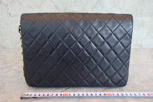 画像をギャラリービューアに読み込む, CHANEL/シャネル マトラッセチェーンショルダーバッグ ラムスキン ネイビー/ゴールド金具 ショルダーバッグ 800060105