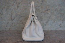 Load image into Gallery viewer, HERMES BIRKIN 35 Clemence leather White □F Engraving Hand bag 700110150