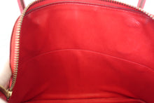 将图片加载到图库查看器,HERMES/BOLIDE 27 Graine Couchevel leather Rouge vif 〇W刻印 Shoulder bag 800040188