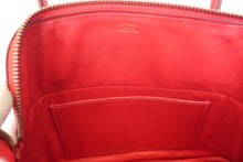 将图片加载到图库查看器,HERMES/BOLIDE 27 Graine Couchevel leather Rouge vif 〇W刻印 Shoulder bag 800040188