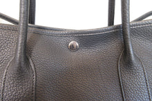 画像をギャラリービューアに読み込む, HERMES/エルメス ガーデンパーティPM ネゴンダ ブラック □K刻印 トートバッグ 700100100