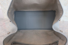 将图片加载到图库查看器,HERMES GARDEN PARTY PM Epsom leather Blue pale A刻印 Tote bag 800020162