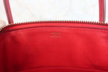 将图片加载到图库查看器,HERMES/BOLIDE 27 Graine Couchevel leather Rouge vif 〇W刻印 Shoulder bag 800040188