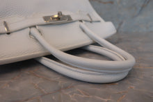 画像をギャラリービューアに読み込む, HERMES/エルメス バーキン30 トリヨンクレマンス ホワイト □M刻印 ハンドバッグ 700040161