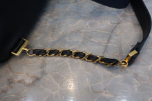 Load image into Gallery viewer, CHANEL CC Chain back pack Caviar skin Navy/Gold hadware Back pack 700090069