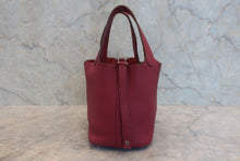 画像をギャラリービューアに読み込む, HERMES/エルメス ピコタンロックPM トリヨンクレマンス ルビー □N刻印 ハンドバッグ 800020015