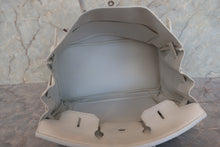 Load image into Gallery viewer, HERMES BIRKIN 35 Clemence leather White □F Engraving Hand bag 700110150