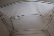 Load image into Gallery viewer, HERMES BIRKIN 35 Clemence leather White □F Engraving Hand bag 700110150