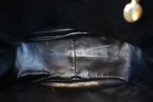 Load image into Gallery viewer, CHANEL CC Chain back pack Caviar skin Navy/Gold hadware Back pack 700090069