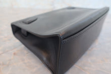 画像をギャラリービューアに読み込む, HERMES/エルメス ポシェットケリー ヴォーガリバー ブラック □I刻印 ハンドバッグ 700120250