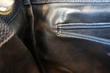 Load image into Gallery viewer, CHANEL CC Chain back pack Caviar skin Navy/Gold hadware Back pack 700090069