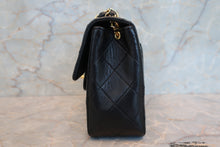 画像をギャラリービューアに読み込む, CHANEL/シャネル ミニマトラッセシングルフラップチェーンショルダーバッグ ラムスキン ブラック/ゴールド金具 ショルダーバッグ 700090044