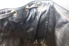Load image into Gallery viewer, CHANEL Matelasse chain back pack Lambskin Black/Gold hadware Back pack 800070100
