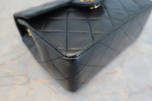 画像をギャラリービューアに読み込む, CHANEL/シャネル ミニマトラッセシングルフラップチェーンショルダーバッグ ラムスキン ブラック/ゴールド金具 ショルダーバッグ 700090044