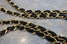 画像をギャラリービューアに読み込む, CHANEL/シャネル ミニマトラッセシングルフラップチェーンショルダーバッグ ラムスキン ブラック/ゴールド金具 ショルダーバッグ 700090044