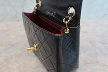 画像をギャラリービューアに読み込む, CHANEL/シャネル ミニマトラッセシングルフラップチェーンショルダーバッグ ラムスキン ブラック/ゴールド金具 ショルダーバッグ 700090044