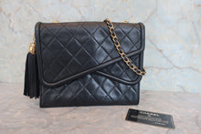 画像をギャラリービューアに読み込む, CHANEL/シャネル マトラッセフリンジチェーンショルダーバッグ ラムスキン ブラック/ゴールド金具 ショルダーバッグ 800060172