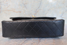 Load image into Gallery viewer, CHANEL Matelasse Paris Limited double flap chain shoulder bag Lambskin Black/Gold hadware Shoulder bag 700100090
