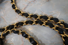 Load image into Gallery viewer, CHANEL Matelasse Paris Limited double flap chain shoulder bag Lambskin Black/Gold hadware Shoulder bag 700100090
