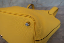 画像をギャラリービューアに読み込む, HERMES/エルメス ピコタンロックPM トリヨンクレマンス ジョーヌナプル Y刻印 ハンドバッグ 700120128