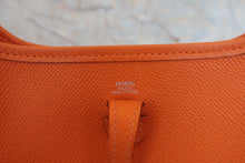 画像をギャラリービューアに読み込む, HERMES/エルメス エブリンTPM ヴォーエプソン オレンジ □H刻印 ショルダーバッグ 800050026