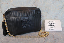 將圖片載入圖庫檢視器 CHANEL/シャネル マドモアゼルフリンジチェーンショルダーバッグ ラムスキン ブラック/ゴールド金具 ショルダーバッグ 700110148