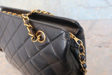 画像をギャラリービューアに読み込む, CHANEL/シャネル マトラッセチェーンショルダーバッグ ラムスキン ブラック/ゴールド金具 ショルダーバッグ 800020092