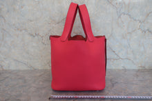 画像をギャラリービューアに読み込む, HERMES/エルメス ピコタンロックMM トリヨンクレマンス ローズエクストリーム D刻印 ハンドバッグ 800030117