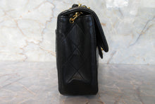 将图片加载到图库查看器,CHANEL/香奈儿 迷你CF 单盖 链条包 羊皮 Black/Gold hadware(黑色/金色金属) 肩背包 700100175