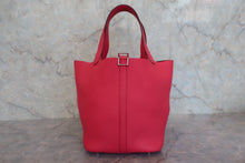 画像をギャラリービューアに読み込む, HERMES/エルメス ピコタンロックMM トリヨンクレマンス ローズエクストリーム D刻印 ハンドバッグ 800030117