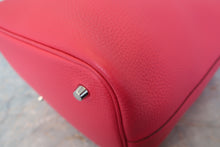 画像をギャラリービューアに読み込む, HERMES/エルメス ピコタンロックMM トリヨンクレマンス ローズエクストリーム D刻印 ハンドバッグ 800030117