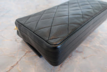 Load image into Gallery viewer, CHANEL Matelasse chain shoulder bag Lambskin Black/Gold hadware Shoulder bag 700100124